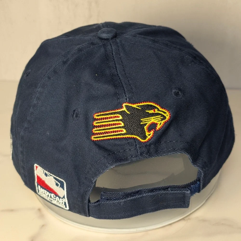 Magnum National Guard Panther Racing IndyCar Hat Navy Blue Adjustable Cap 4